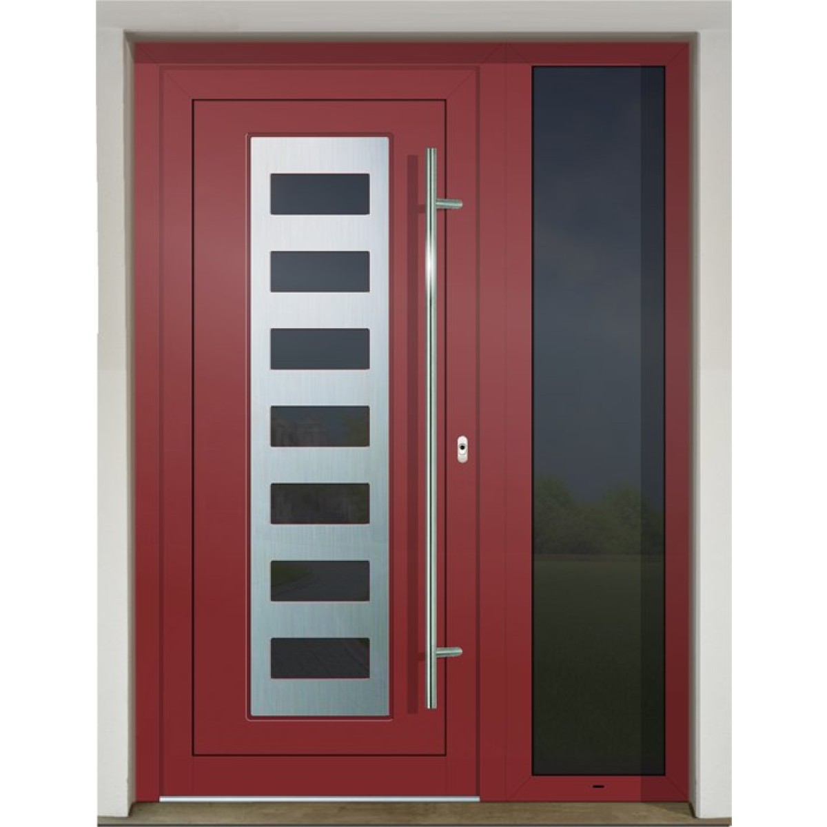GAVA Aluminium 425b RAL 3011- vchodové dvere