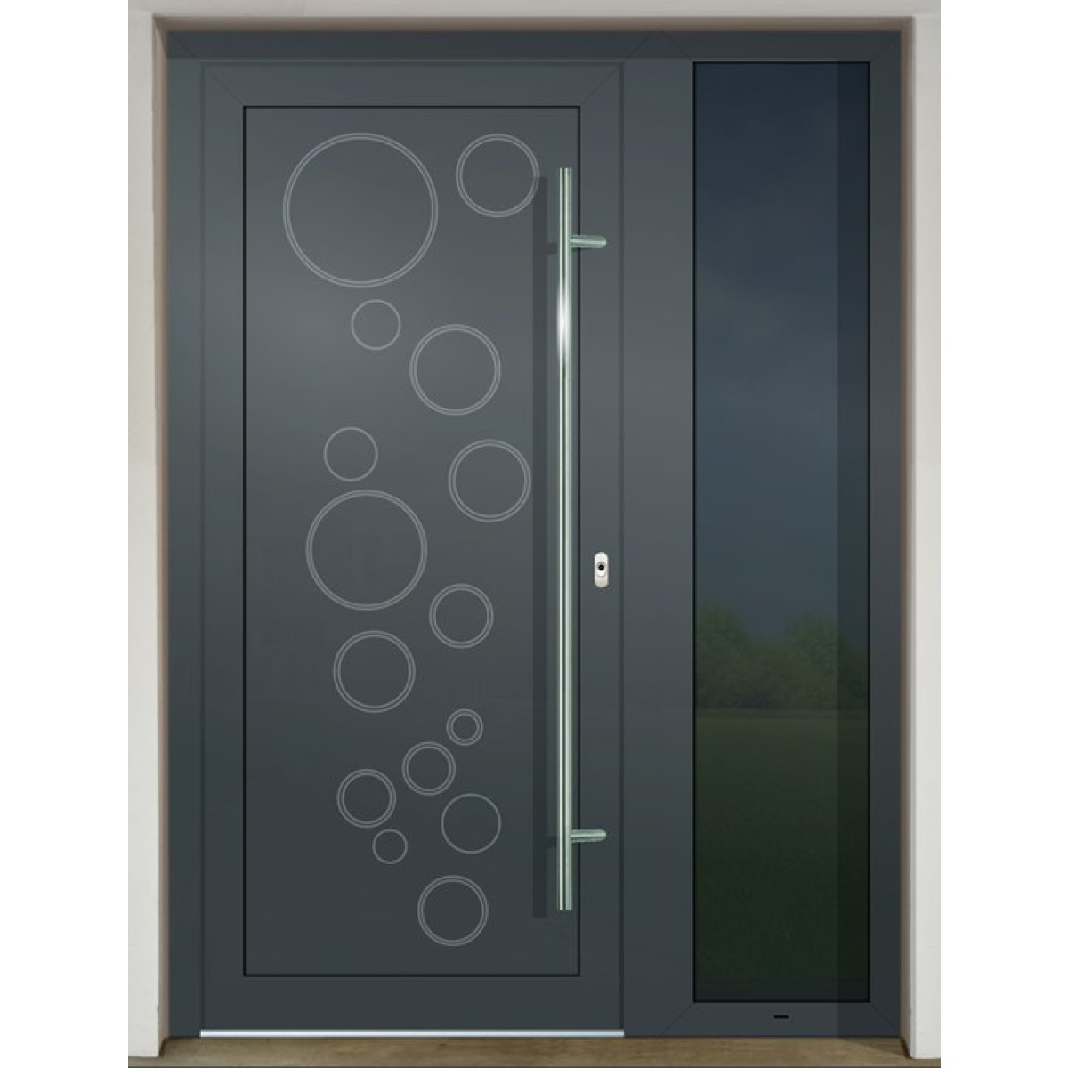 GAVA Aluminium 482 RAL 7016 - vchodové dvere