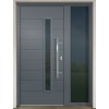 Gava Aluminium 467 RAL 7011 - vchodové dvere