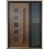 Gava Aluminium 429bL Hnedá patina - vchodové dvere