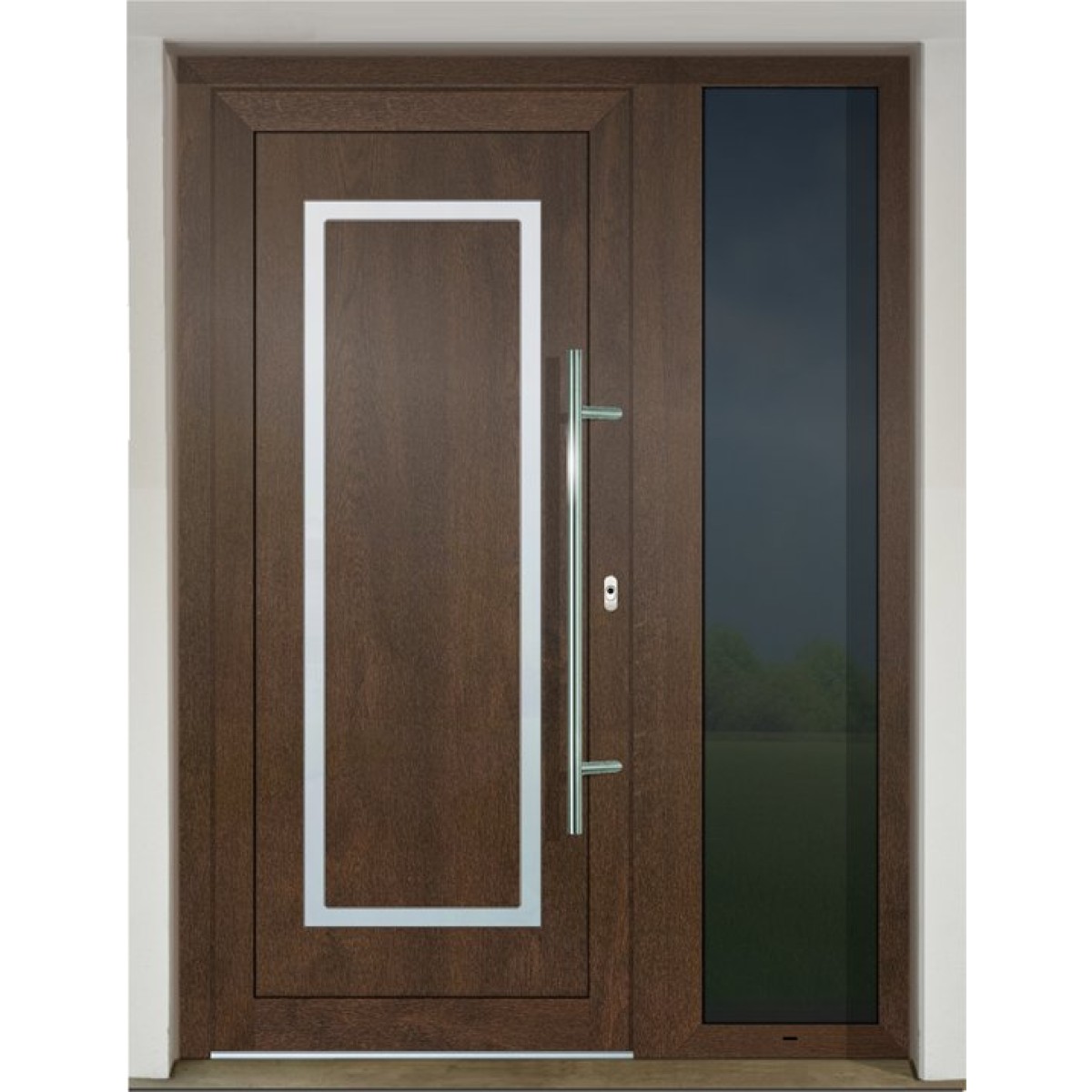 Gava HPL 700 Nussbaum - vstupné dvere
