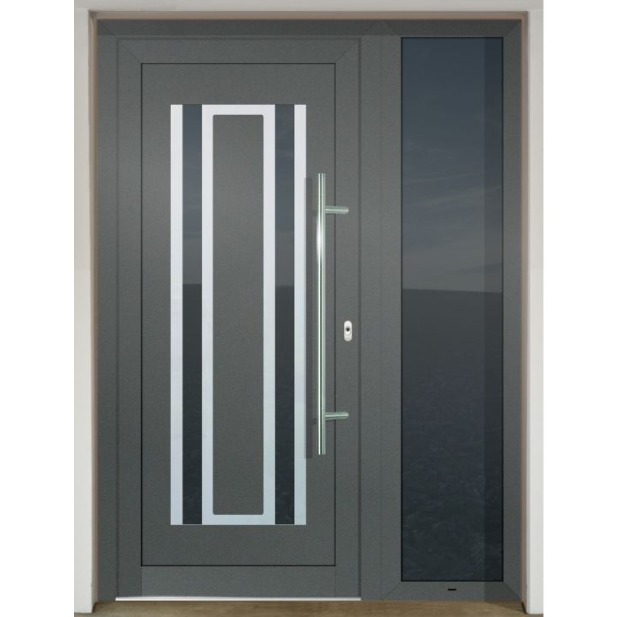 Gava HPL 752 Basaltgrau - vstupné dvere