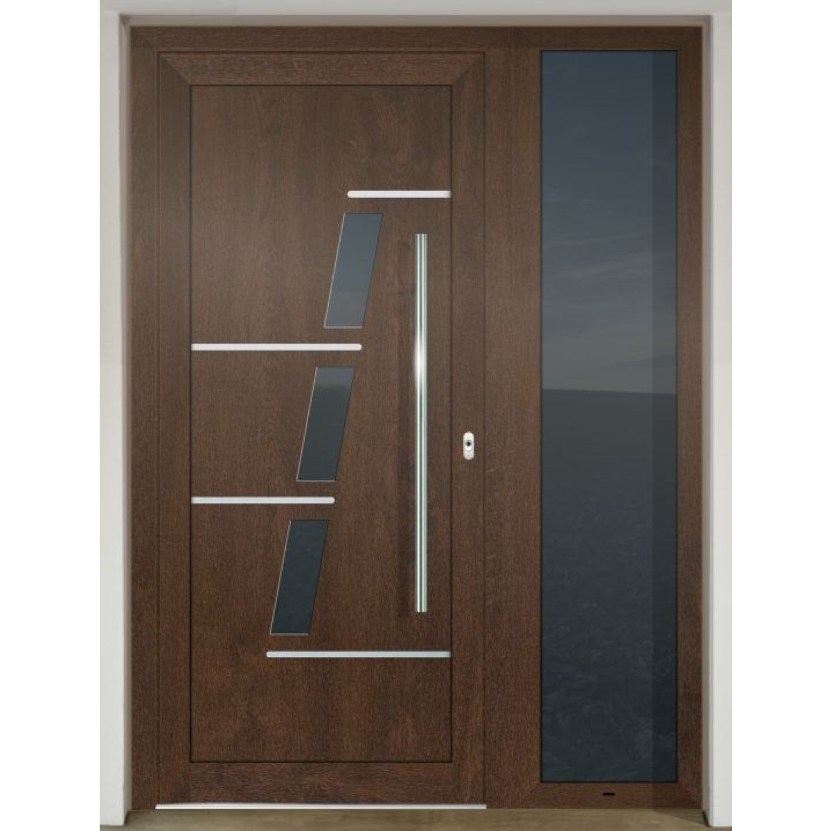 Gava HPL 773 Orech - vchodové dvere