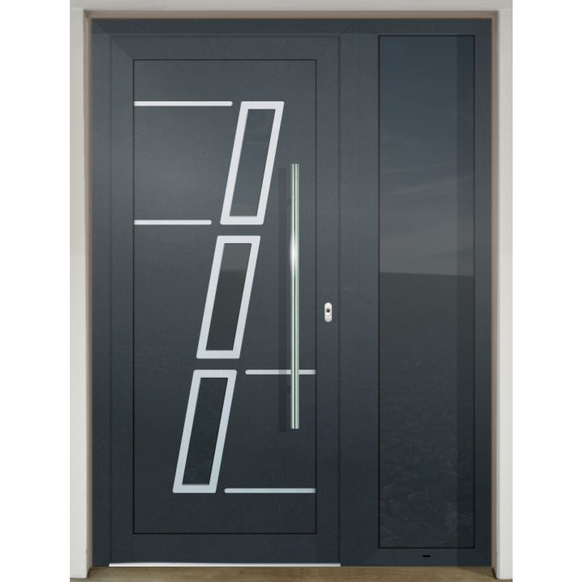 Gava HPL 774 Anthrazit - vstupné dvere
