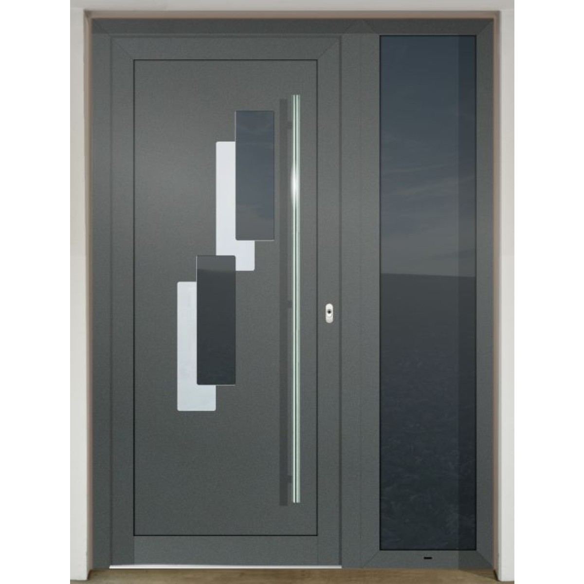 Gava HPL 782 Basaltgrau - vchodové dvere