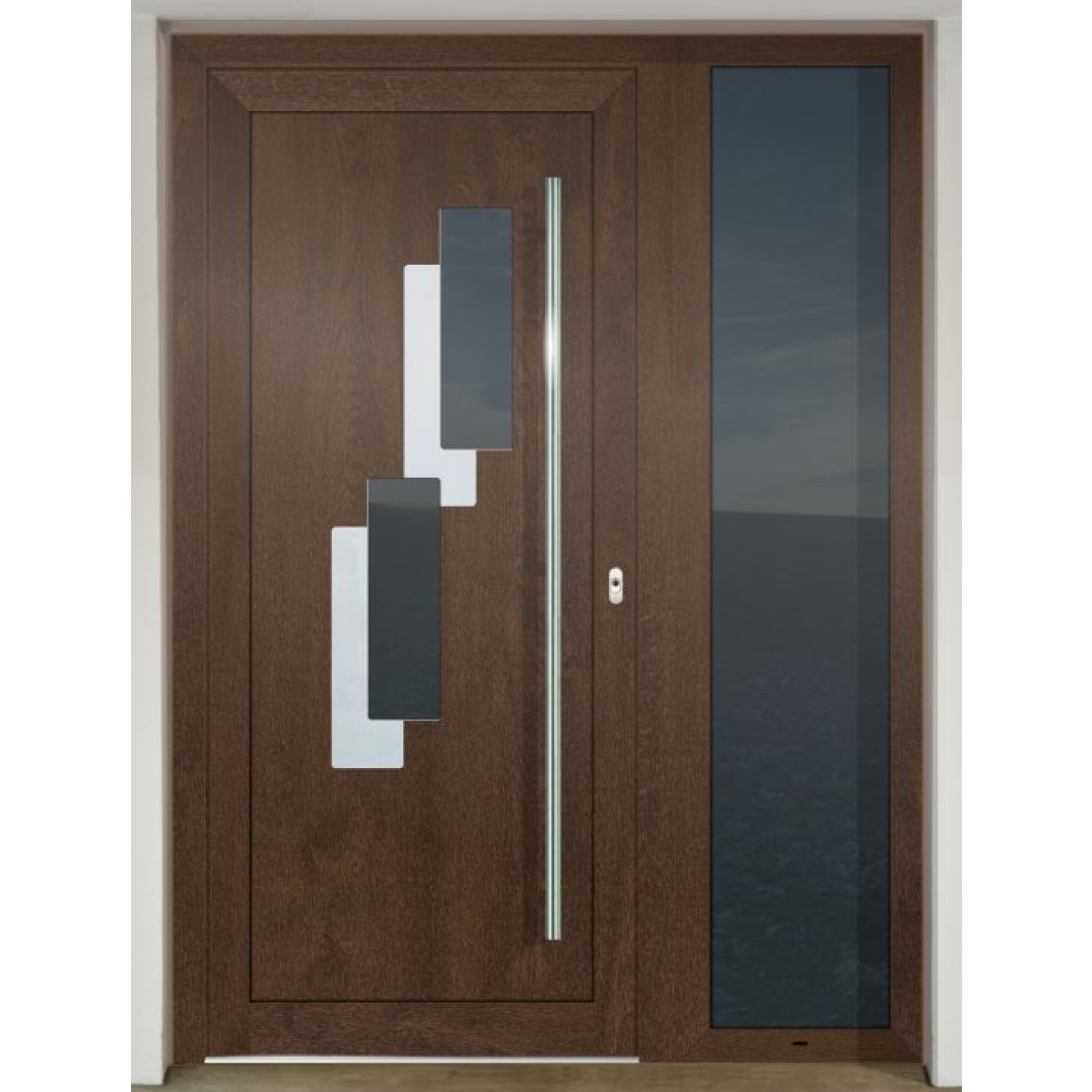 Gava HPL 782 Orech - vchodové dvere