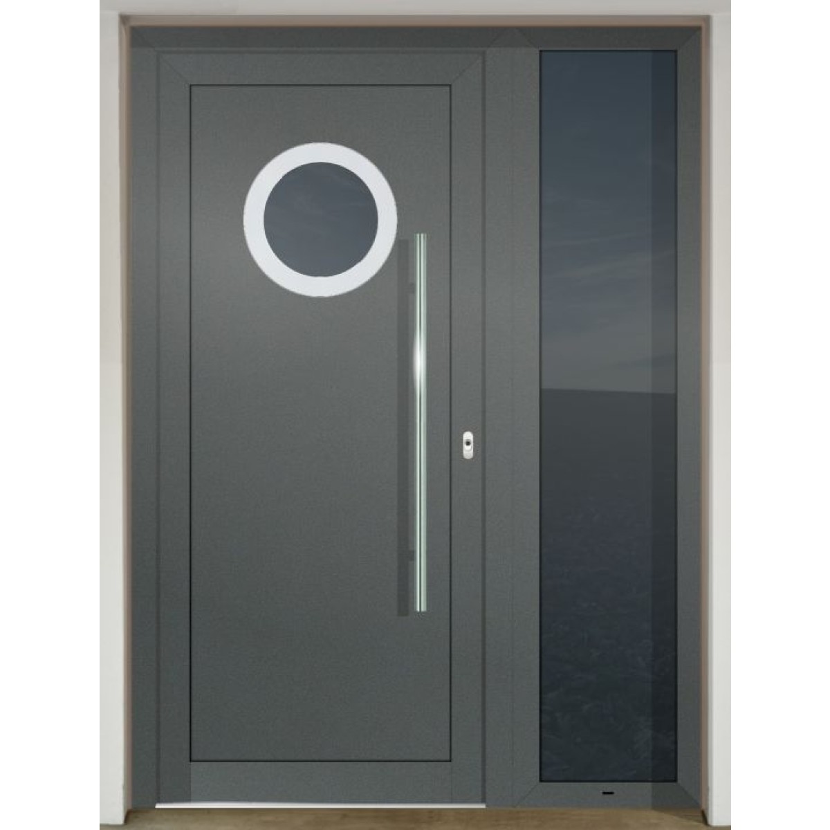 Gava HPL 801 Basaltgrau - vstupné dvere