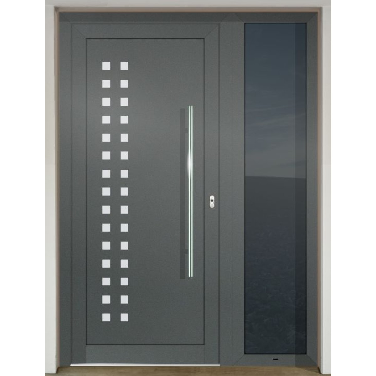 Gava HPL 864 Basaltgrau - vchodové dvere