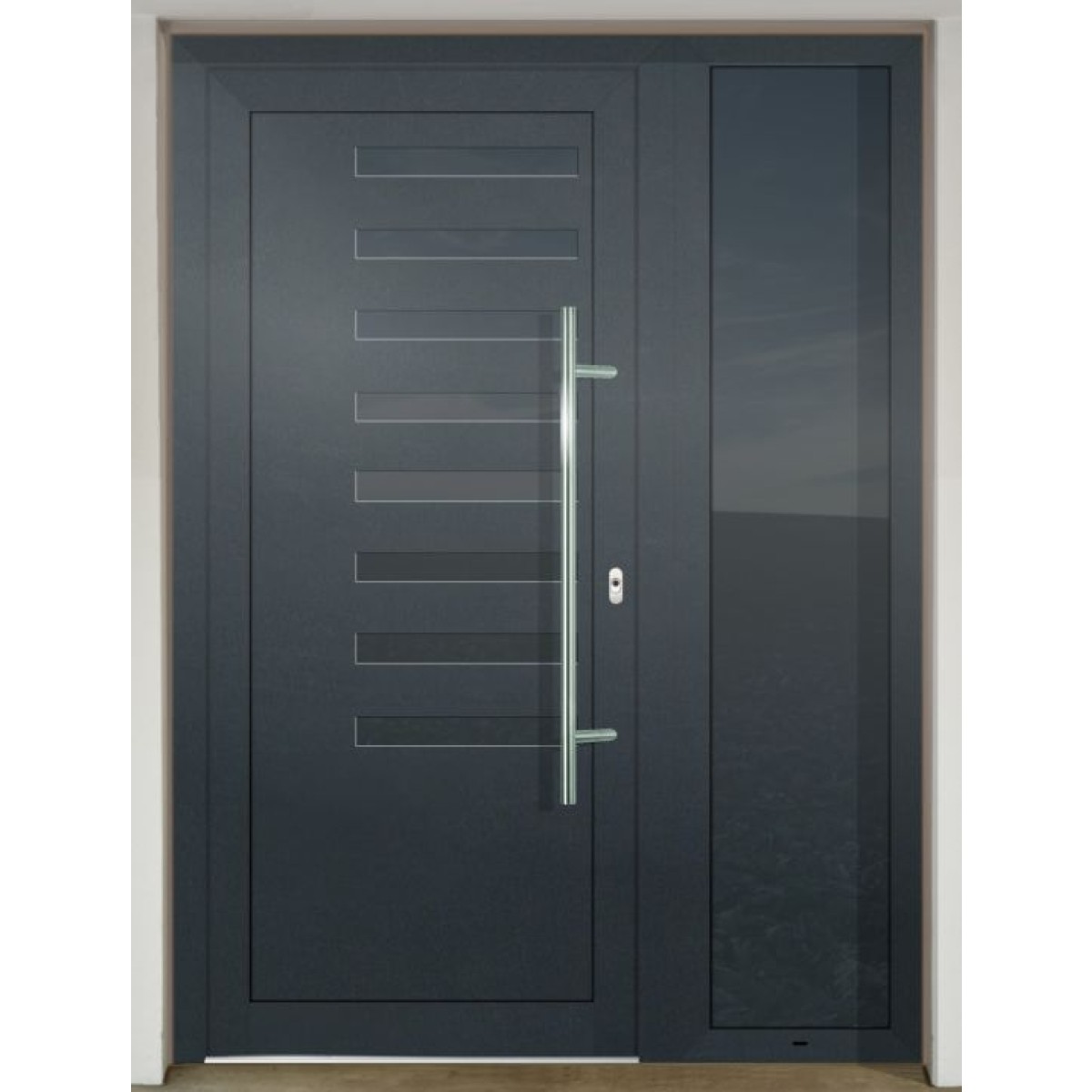 Gava HPL 951 Anthrazit - vstupné dvere