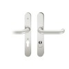 Security door fitting - natural anodized