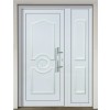 Gava Plast 040+040/2 White - entry door
