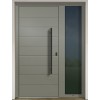 Gava Aluminium 400 RAL7003 - entrance door