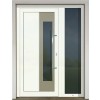Gava Aluminium 414 RAL 9010 - entrance door