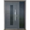Gava Aluminium 418 RAL 7011 - entrance door