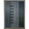 Gava Aluminium 421 RAL 7011 - entrance door