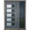 Gava Aluminium 429 RAL 7011 - entry door