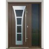 Gava Aluminium 435b RAL 8011 - entrance door