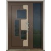 Gava Aluminium 455 RAL 8014 - entrance door