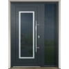Infill panel door pull Gava Aluminium 410a Anthrazit - entrance door