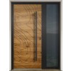 GAVA W 323 Oak nr.2. black groove - entry door