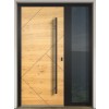 GAVA W 344 Oak nr.3. natural groove - entry door