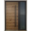GAVA W 344 Oak nr.5. natural groove - entry door