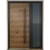 GAVA W 355 Oak nr.5. natural groove  - entrance door