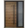 GAVA W 365 Oak nr.5. natural groove  - entrance door