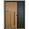 Gava Aluminium 561b Irish Oak - entrance door