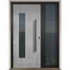 GAVA Aluminium 593L Concrete - entry door