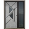 Gava HPL 696 Concrete - entrance door