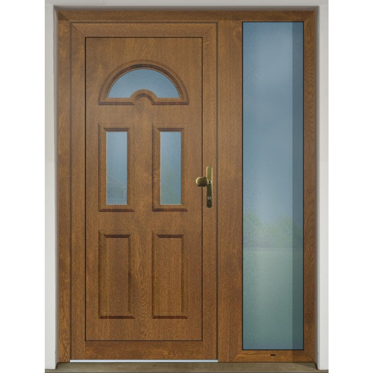 Gava Plast 032 Golden oak - entrance door