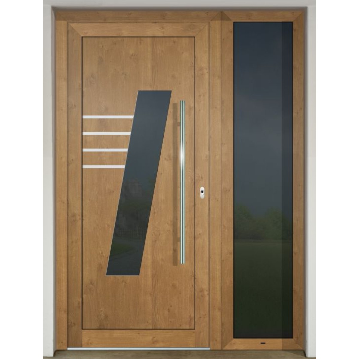 Gava HPL 681 Irish Oak - entrance door