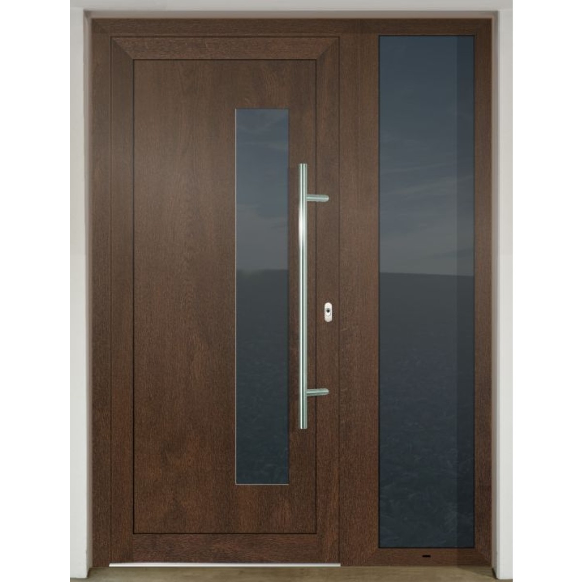 Gava HPL 913 Nussbaum - entry door