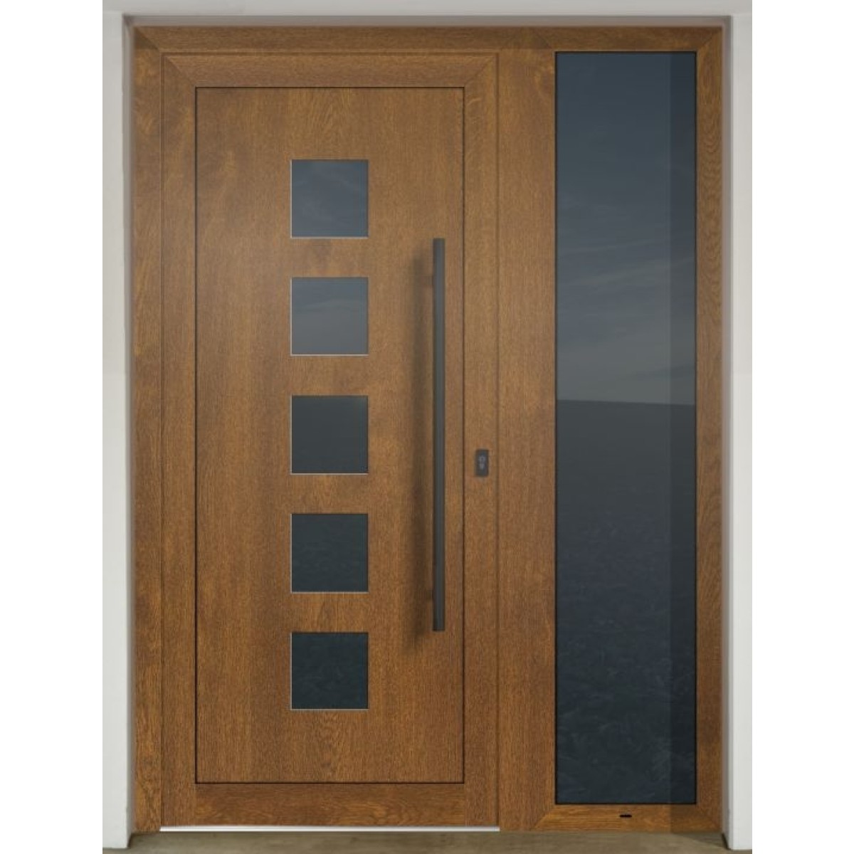 Gava HPL 926 Golden oak - entrance door