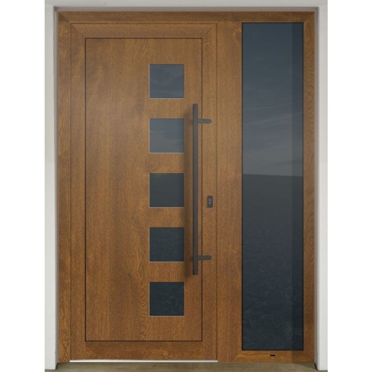Gava HPL 929 Golden oak - entrance door