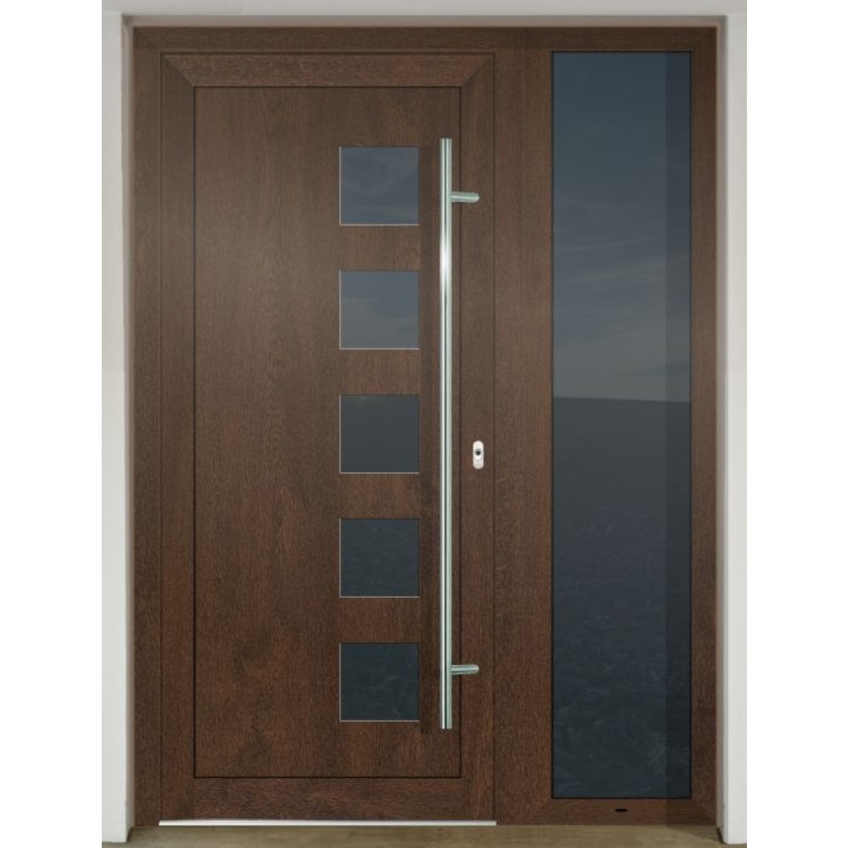 Gava HPL 929 Nussbaum - entrance door