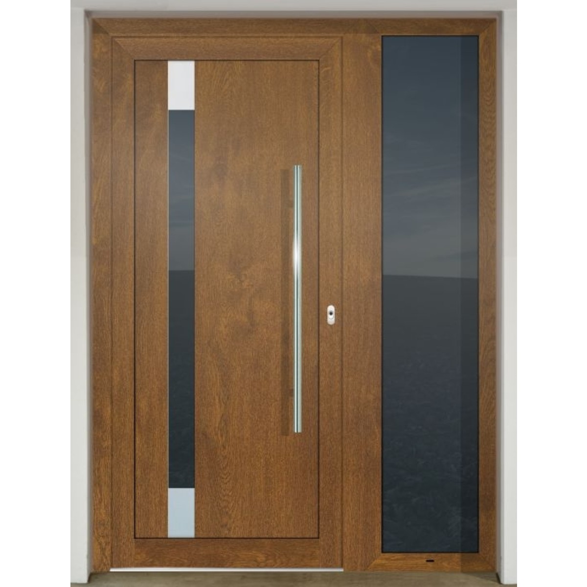 Gava HPL 990 Golden oak - entrance door