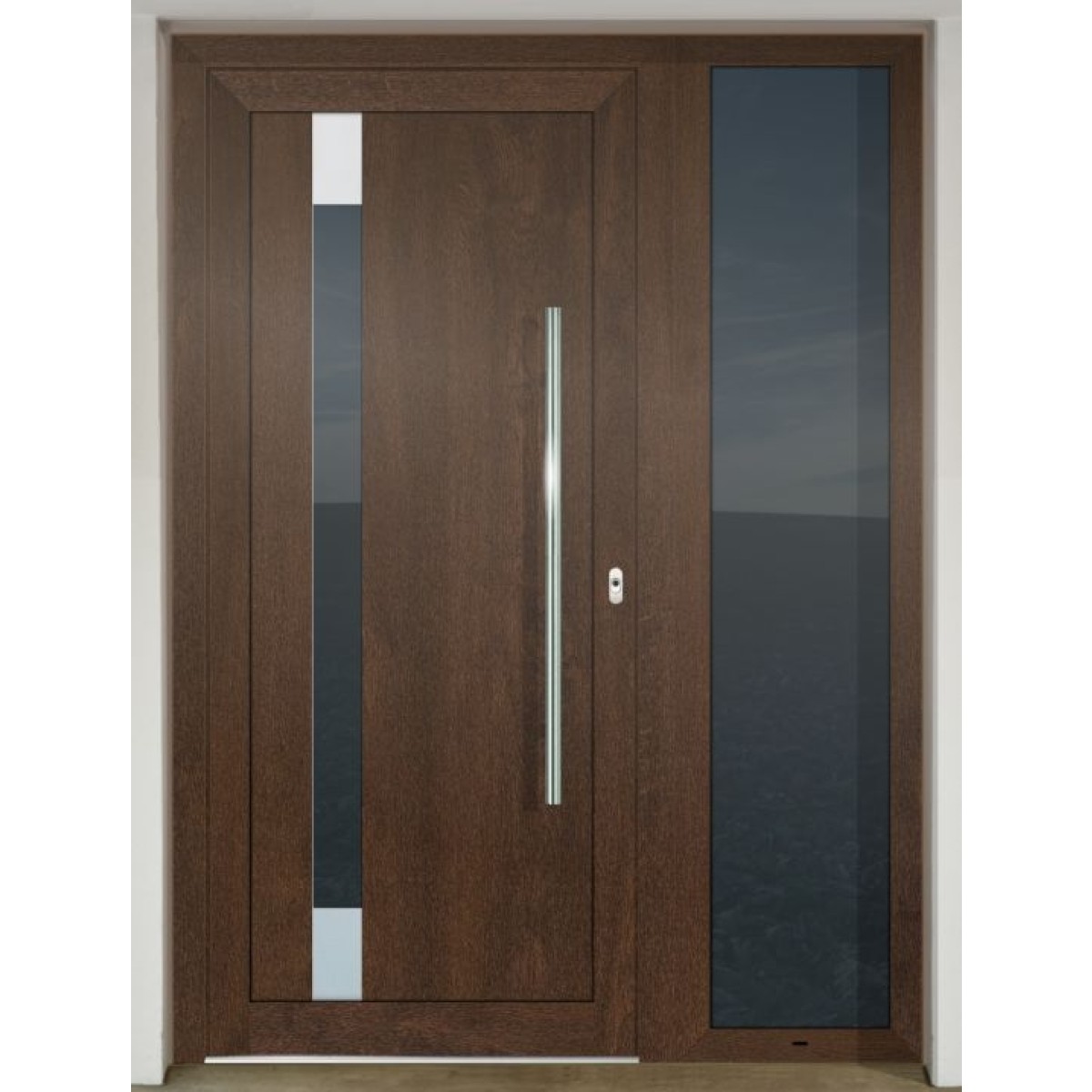 Gava HPL 990 Nussbaum - entrance door