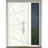 Gava Aluminium 572 RAL 9010 - vstupné dvere