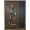 Gava Aluminium 578b RAL 8014 - vchodové dvere