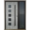 Gava Aluminium 429bL Konkrét - bejárati ajtó