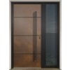 Gava Aluminium 541a Barna patina - bejárati ajtó