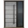 Gava Aluminium 542 Konkrét - bejárati ajtó