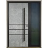 Gava Aluminium 544 betón - vstupné dvere