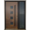 Gava Aluminium 460b Braun patina  - Eingangstür