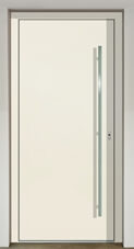 Predsadená dverná výplň GAVA Aluminium 500 RAL 9001