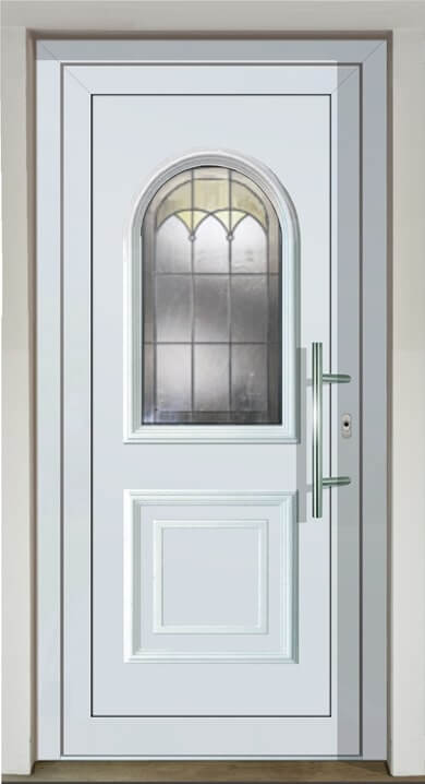 Inset infill panel GAVA Plast 021 with stained glass Arkáda